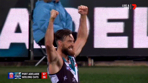 Aussie Rules Celebrations GIF by AFL