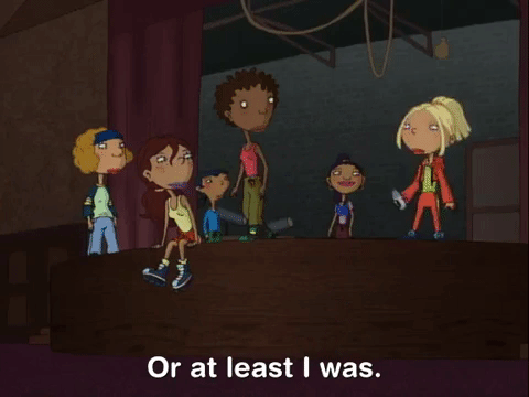 as told by ginger nicksplat GIF