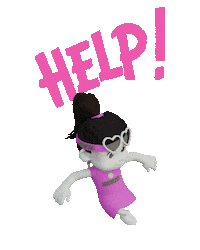 Save Me Help Sticker by Zhotcita