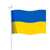 Flag Ukraine Sticker by ITP Tires And Wheels