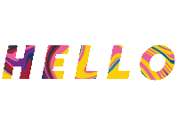 BKCalligraphy hello hi bkcalligraphy hellos Sticker