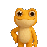 Frog Yes Sticker by Turbo Toad