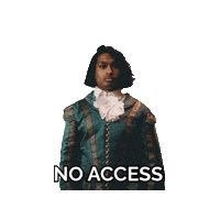 No Entry Access Denied Sticker by Ashwin Gane