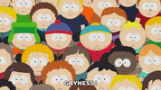 eric cartman laughing GIF by South Park 