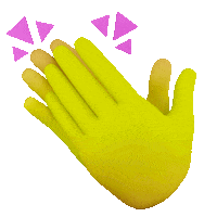 3_land celebrate emoji clap clapping Sticker
