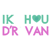 Van Hart Sticker by Buro Veer