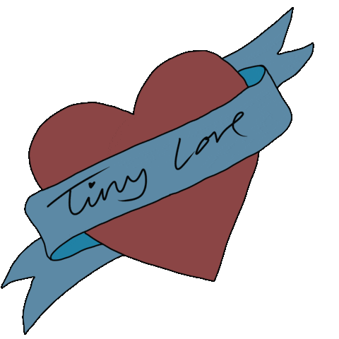 Tiny Love Sticker by Præmature fortællinger