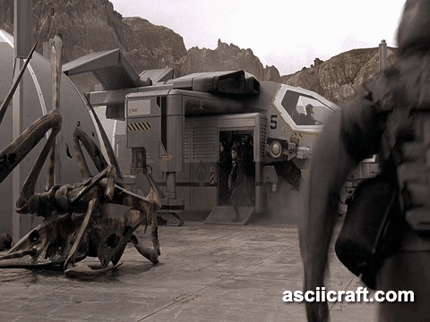 Starship Troopers powered armor