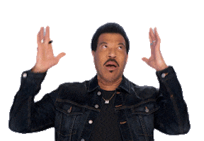Surprised Lionel Richie Sticker by American Idol