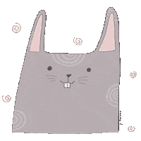 Rabbit Pastel Sticker