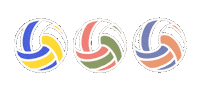 Hsuannnnnn ball volleyball balls 手繪 Sticker