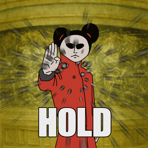 Stop Coin GIF by official_pucca