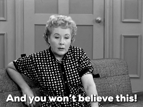 Shocked I Love Lucy GIF by Paramount+