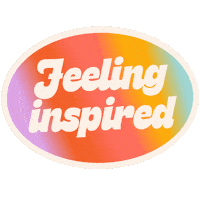 Frase Feeling Inspired Sticker
