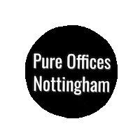 PureOffices office pureoffices pure offices pure offices ltd Sticker