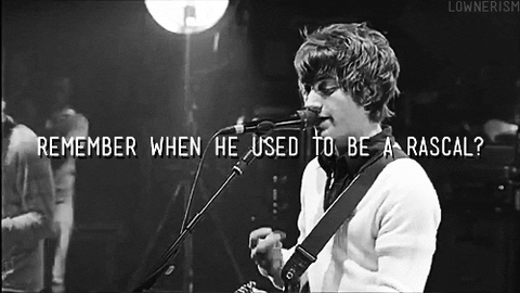 arctic monkeys singing GIF