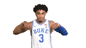 College Basketball Tre Sticker by Duke Men's Basketball