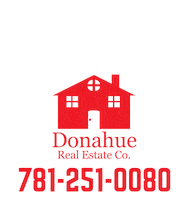 donahuere donahue real estate Sticker