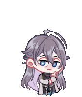 Miu_A cute sing hypmic hypnosis mic Sticker