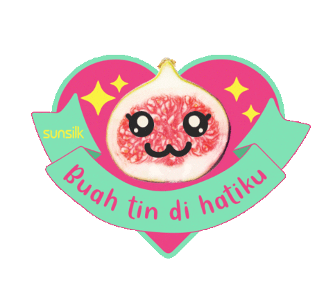 heart hair Sticker by SunsilkMY