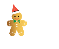 Gingerbread Man Christmas Sticker by World Vision Malaysia
