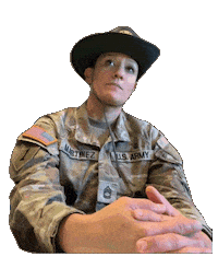 Us Soldier Waiting Sticker by Only_Reilly