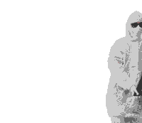 shuffle monolith Sticker by Black Futures