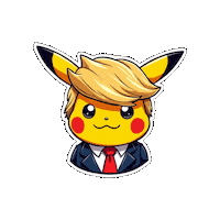 Trump Sticker by Patrick Widen