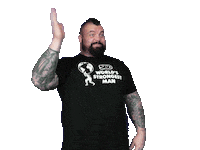 Eddie Hall Hello Sticker by The World's Strongest Man