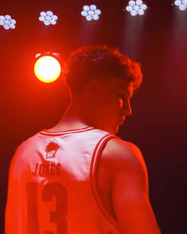 Badgers Basketball GIF by Wisconsin Badgers