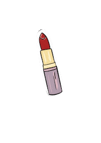 Lipstick Sticker