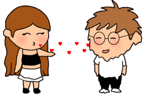 Couple Love Sticker