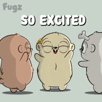 Happy So Excited GIF by Fugz Official