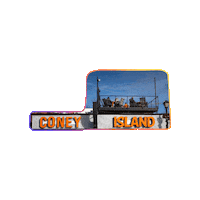 Coney Island Go Pokes Sticker by Coney Stillwater
