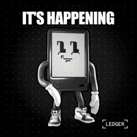 Text Its Happening GIF by Ledger