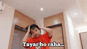 Make Up Hair Flip GIF