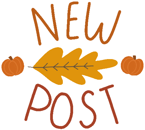 Post Fall Sticker by littleevergreenco
