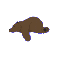 Tired Sleep Sticker