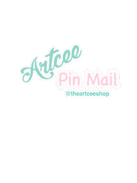 theartceeshop pin pins mail day pin mail Sticker