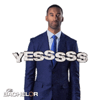 Abc Yes Sticker by The Bachelor