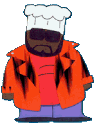 south park graphics STICKER