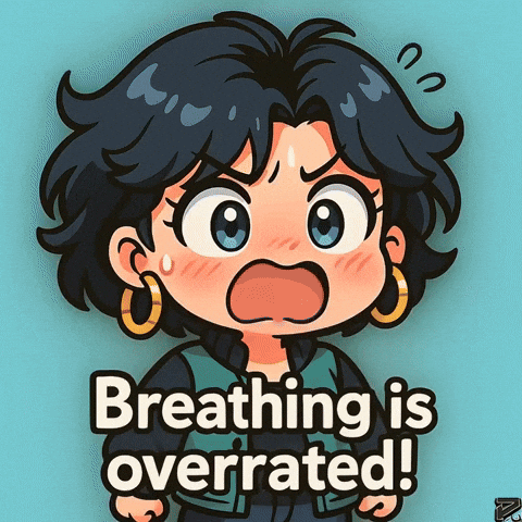 Hana Panting GIF by Persona