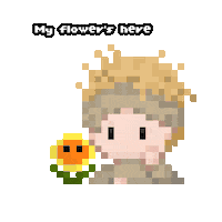 Flower 花 Sticker