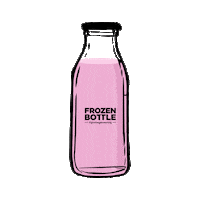 Frozen_Bottle milkshake shakes milkshakes frozen bottle Sticker