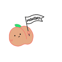 Monday Week Sticker