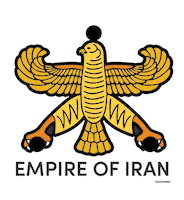 Empire Iran Sticker by Golesorkh Co.