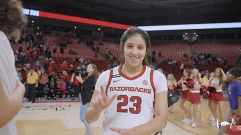 College Basketball Win GIF by Arkansas Razorbacks