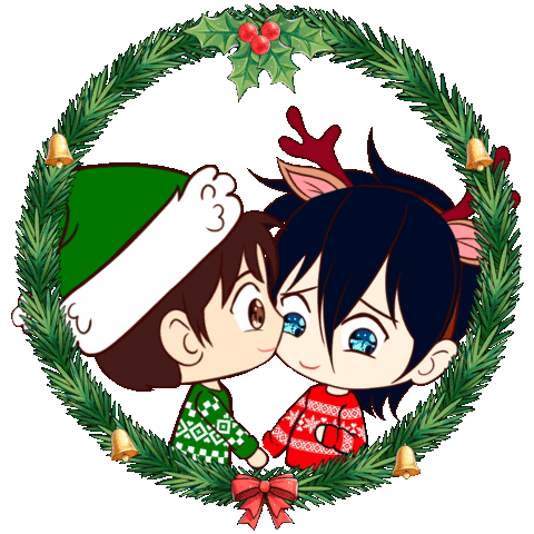 Christmas Yaoi Sticker
