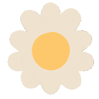 Daisy Flower Sticker
