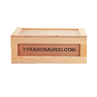 Tyranosaurio regalos originales wood box tyranosaurio tyranosaurio regalos Sticker